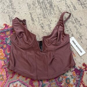 Urban Outfitters Mauve Crop Top
